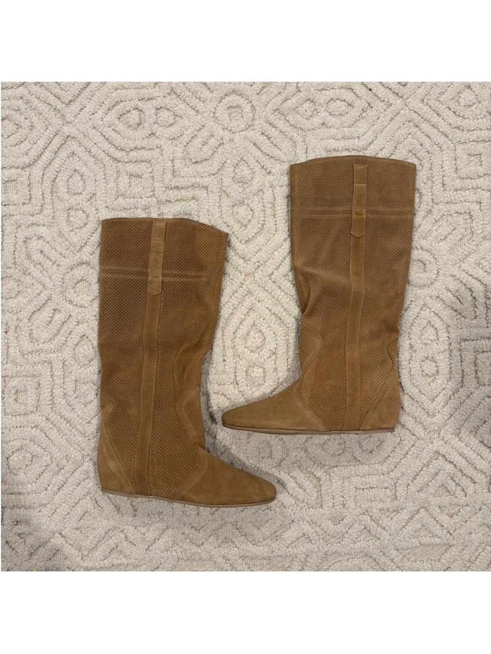 Sundance Suede Boots Size 39 Womens 8 Made in Italy